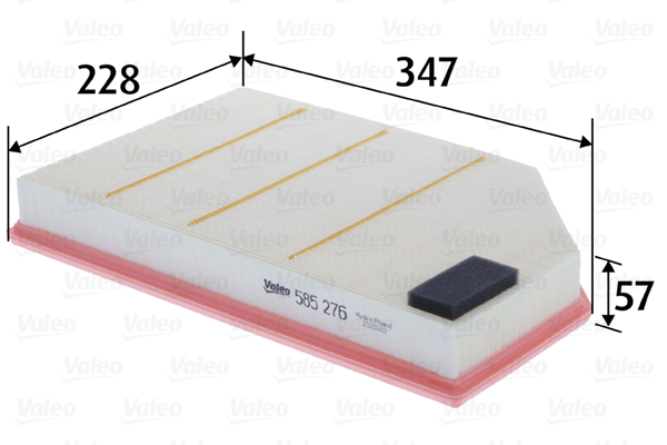 VALEO 585276 Filtro aria